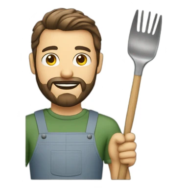 bearded-man-with-kitchen-implement-holding sticker