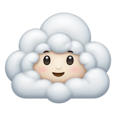emoji to show that something is really soft sticker