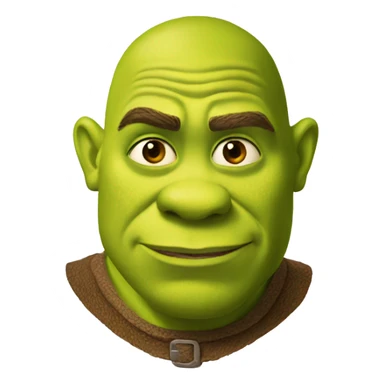 fiona and shrek sticker