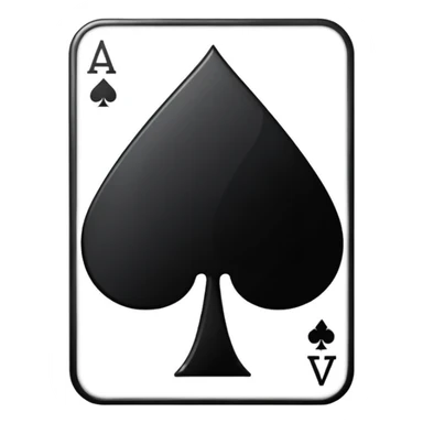 Spade Suit sticker