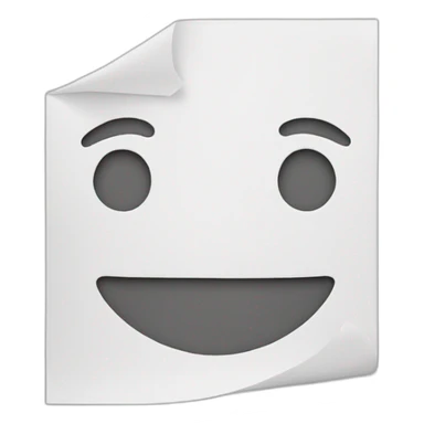 a super thin paper sticker