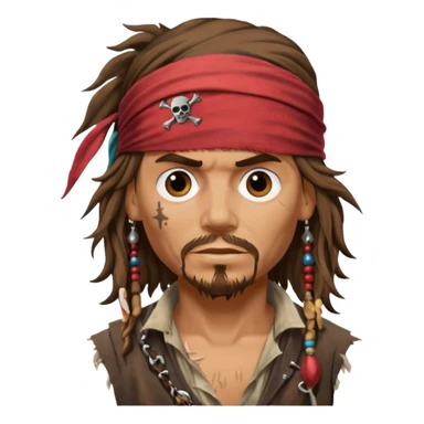 Jack Sparrow sticker