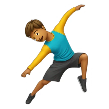 Quelqu’un qui fait un dab sticker