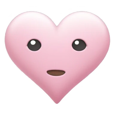 pastel pink heart in cloud  sticker