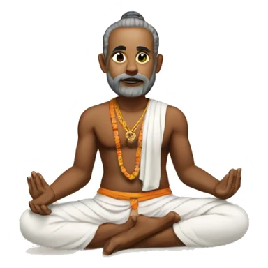 hindu yogi sticker