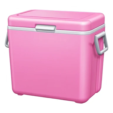 pink cooler sticker