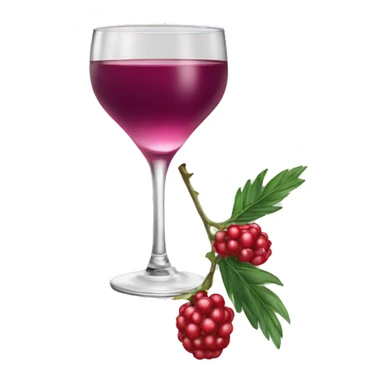 lillet wildberry pini sticker