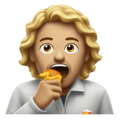 Hard Coughing in macdonalds sticker