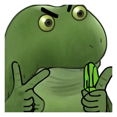 Pink middle finger wmoji sticker