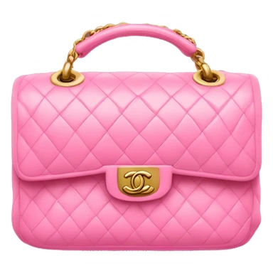 pink Chanel purse sticker