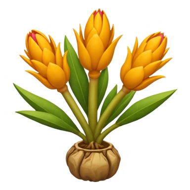 curcuma root sticker