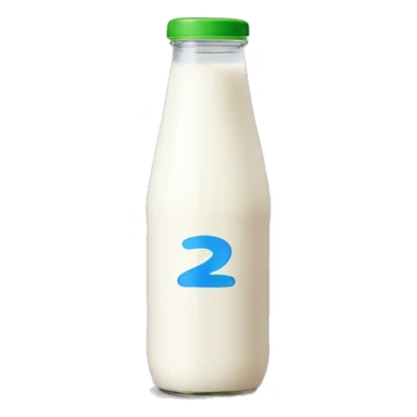 200ml milk sticker