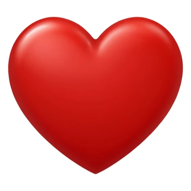 Red heart R logo sticker