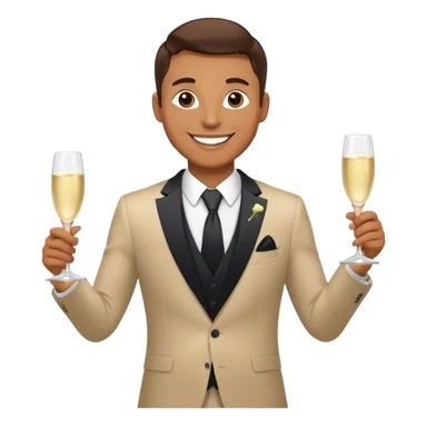 trader enjoying profits sticker