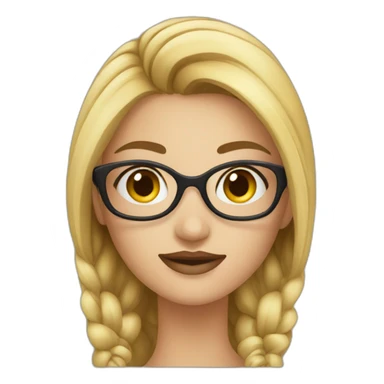 Woman lash maker sticker