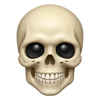 Pregnant skull man emoji sticker