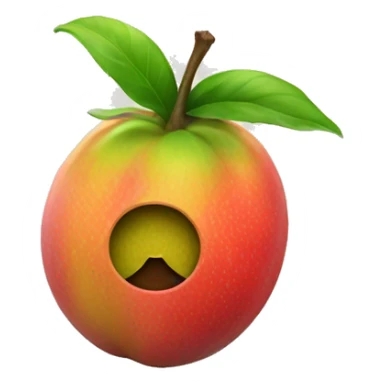 Peace fruit inside sticker