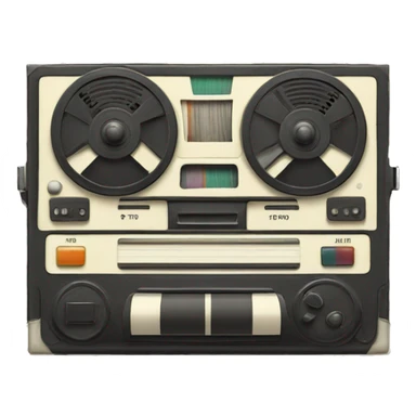 Retro Tape Deck sticker