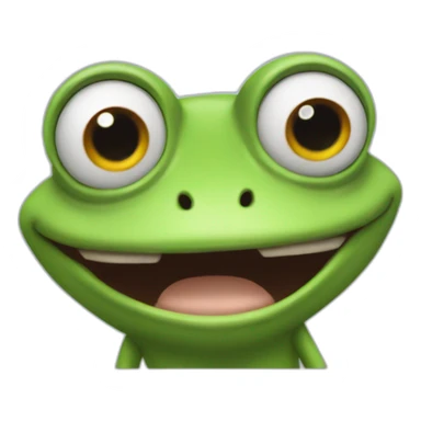 crazy frog sticker