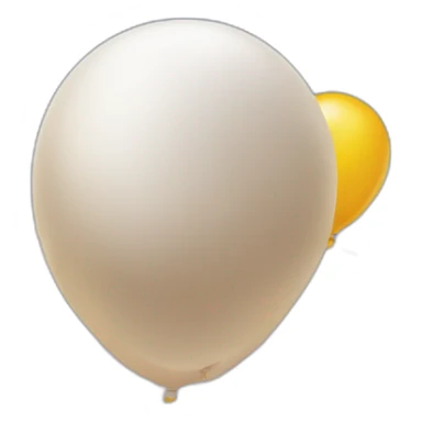 ballon ejecting air sticker
