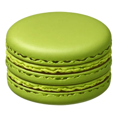 a single of green macaron



















 sticker