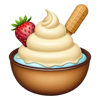 ice cream bow sticker