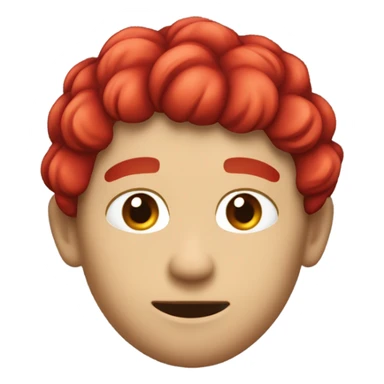 un alieno rosso con testa da granchio e le chele sticker