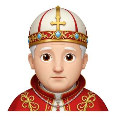 Pope Leo with Mozetta sticker