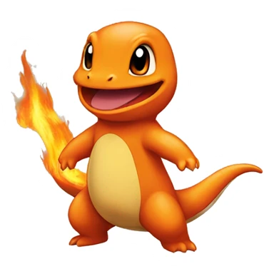 charmander with ash sticker