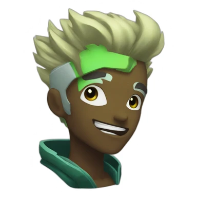 ekko from arcane  sticker