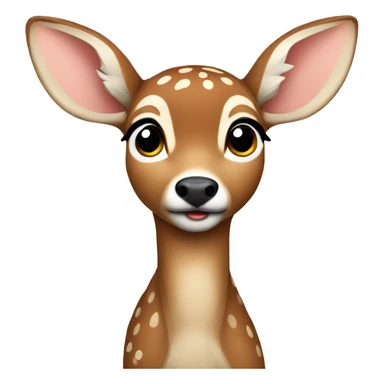 fawn sticker