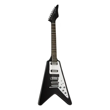 flying v guit sticker