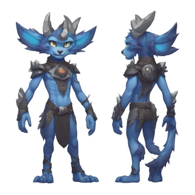 Anthro cool edgy Vernid-WickerBeast-Protogen-Primagen-Fakémon Full Body sticker