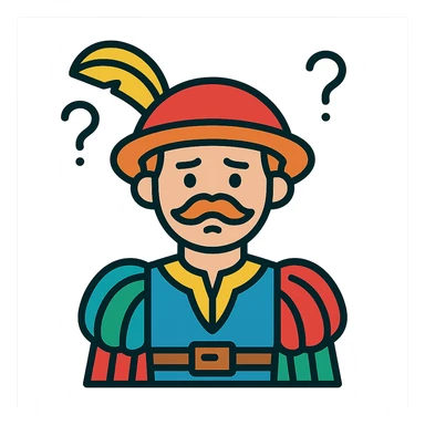Confused Landsknecht sticker