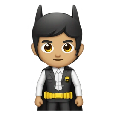 Batman vs Jokowi sticker