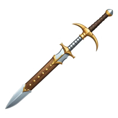 Quiero que sea una espada pixeleada sticker