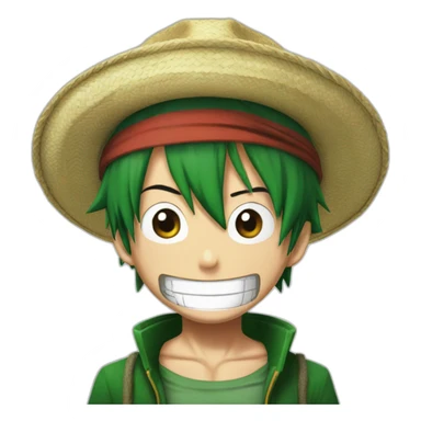 Luffy est zoro sticker