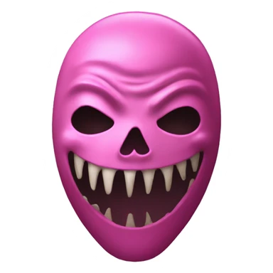 pink ghostface killer sticker