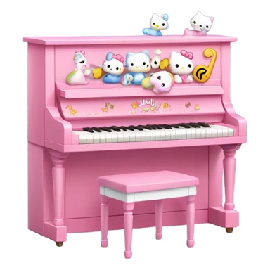 my sweet piano sanrio sticker