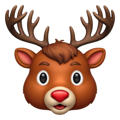 Rudolph sticker