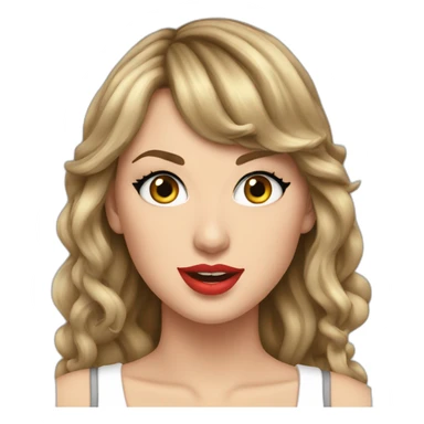taylor-swift-bj-face sticker