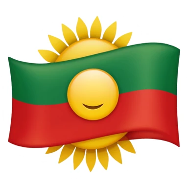 Kürdistan flag sticker