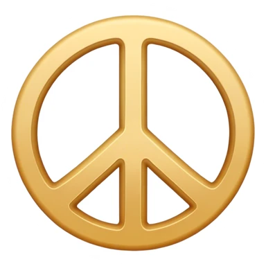 Create the word “Peace” sticker