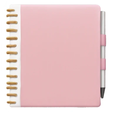 pastel pink journal sticker
