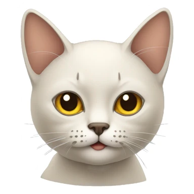 Gato enojado  sticker