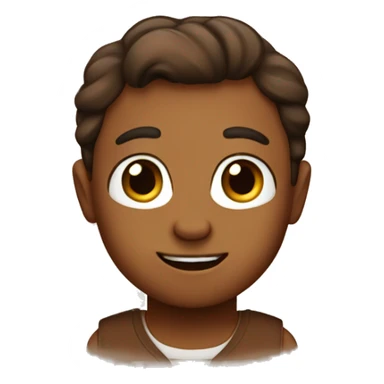 Cute brown best sticker