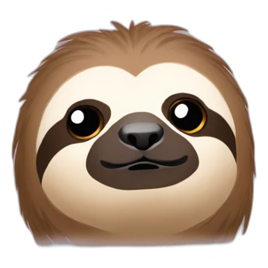 sloth iphone sticker