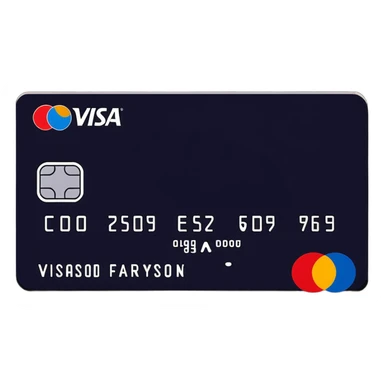 visa brand logo sticker