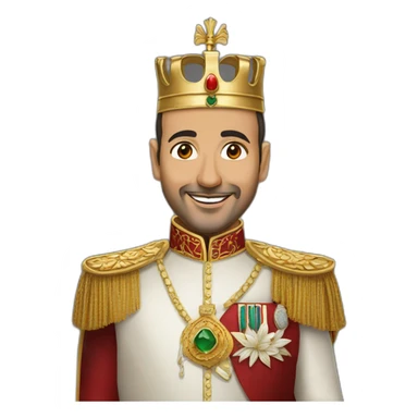 Le roi Mohammed VI sticker