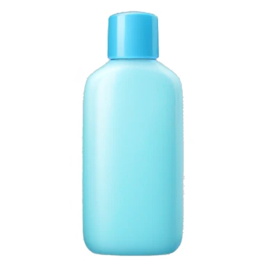 Light blue Lotion bottle sticker
